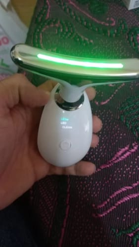 Customer photo review of 5-in-1 Sculpting Handset