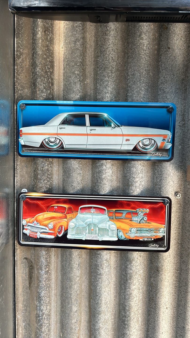 Customer photo review of XW Ford Falcon GT Silver Australian Number Plate