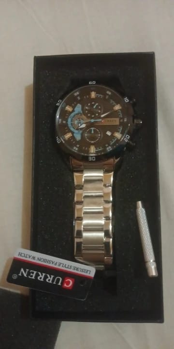 Customer photo review of Infinity Chrono Quartz Watch