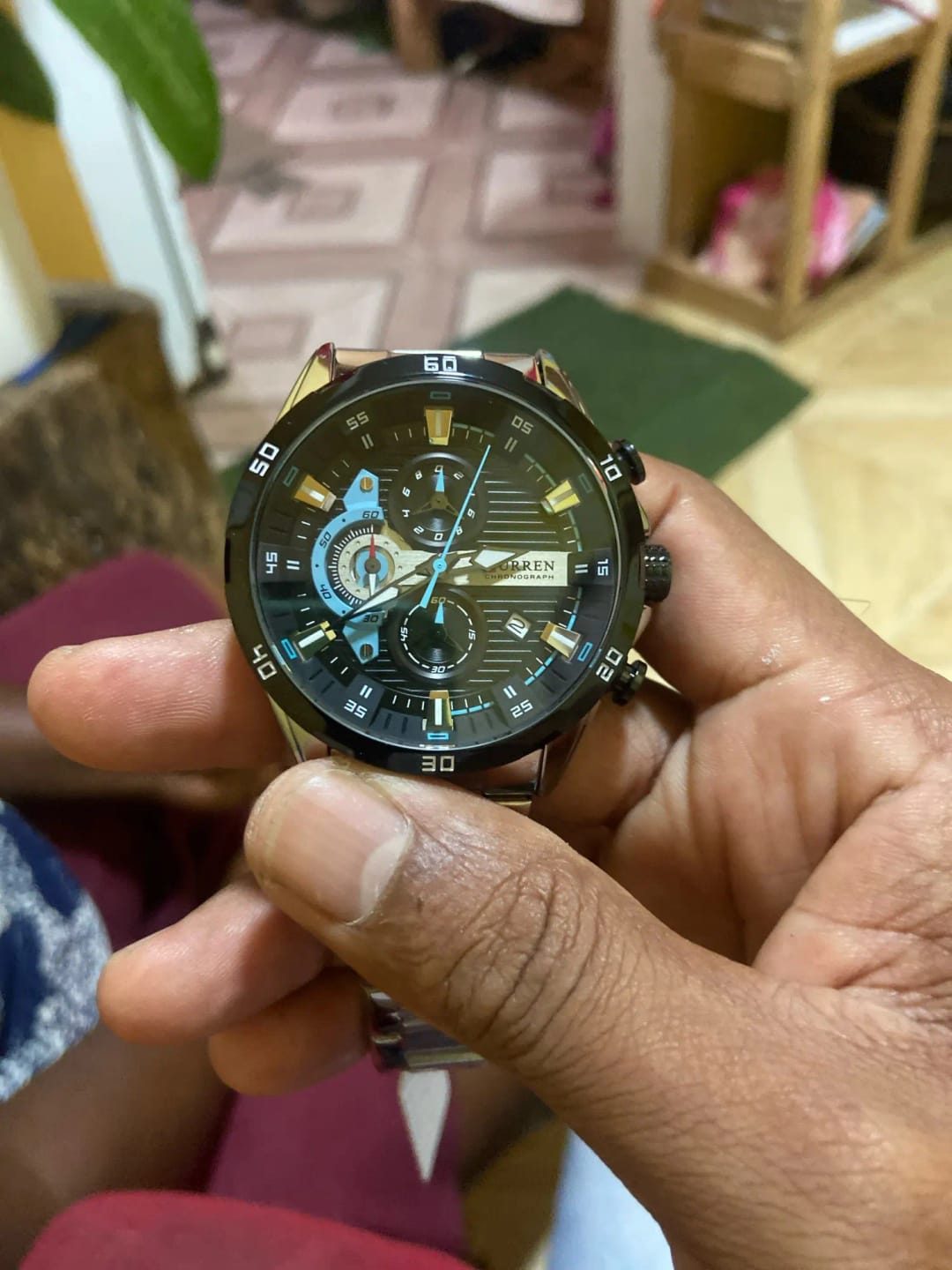 Customer photo review of Infinity Chrono Quartz Watch