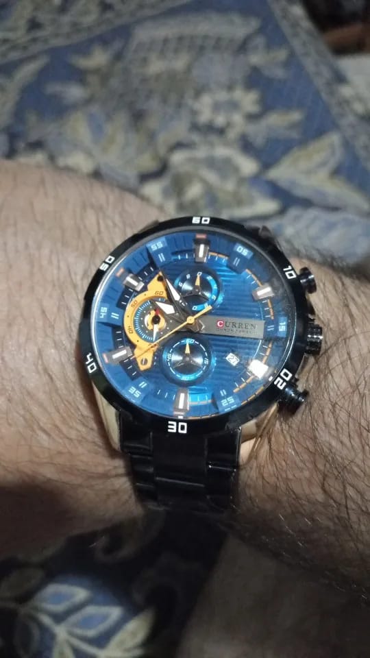 Customer photo review of Infinity Chrono Quartz Watch
