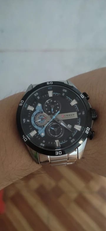 Customer photo review of Infinity Chrono Quartz Watch