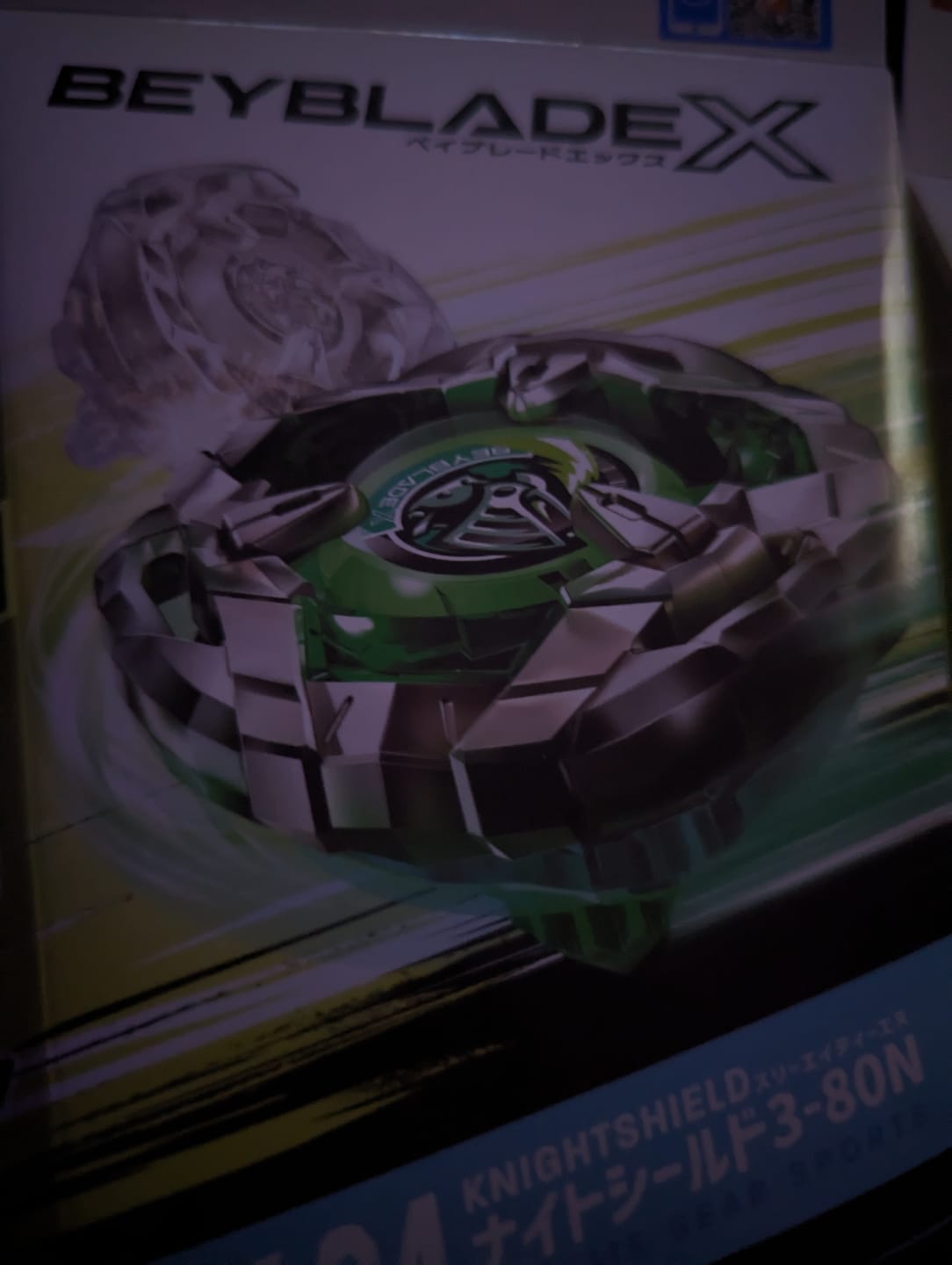 Customer photo review of BX-04 Knightshield 3-80N Beyblade X