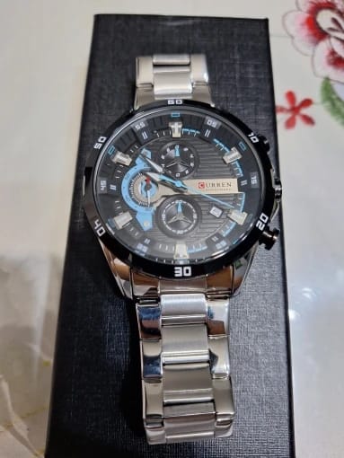 Customer photo review of Infinity Chrono Quartz Watch