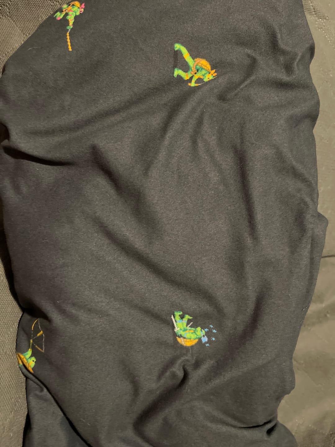 Customer photo review of Teenage Mutant Ninja Turtles "Choose Your Turtle (At Night)" – Performance Hoodie