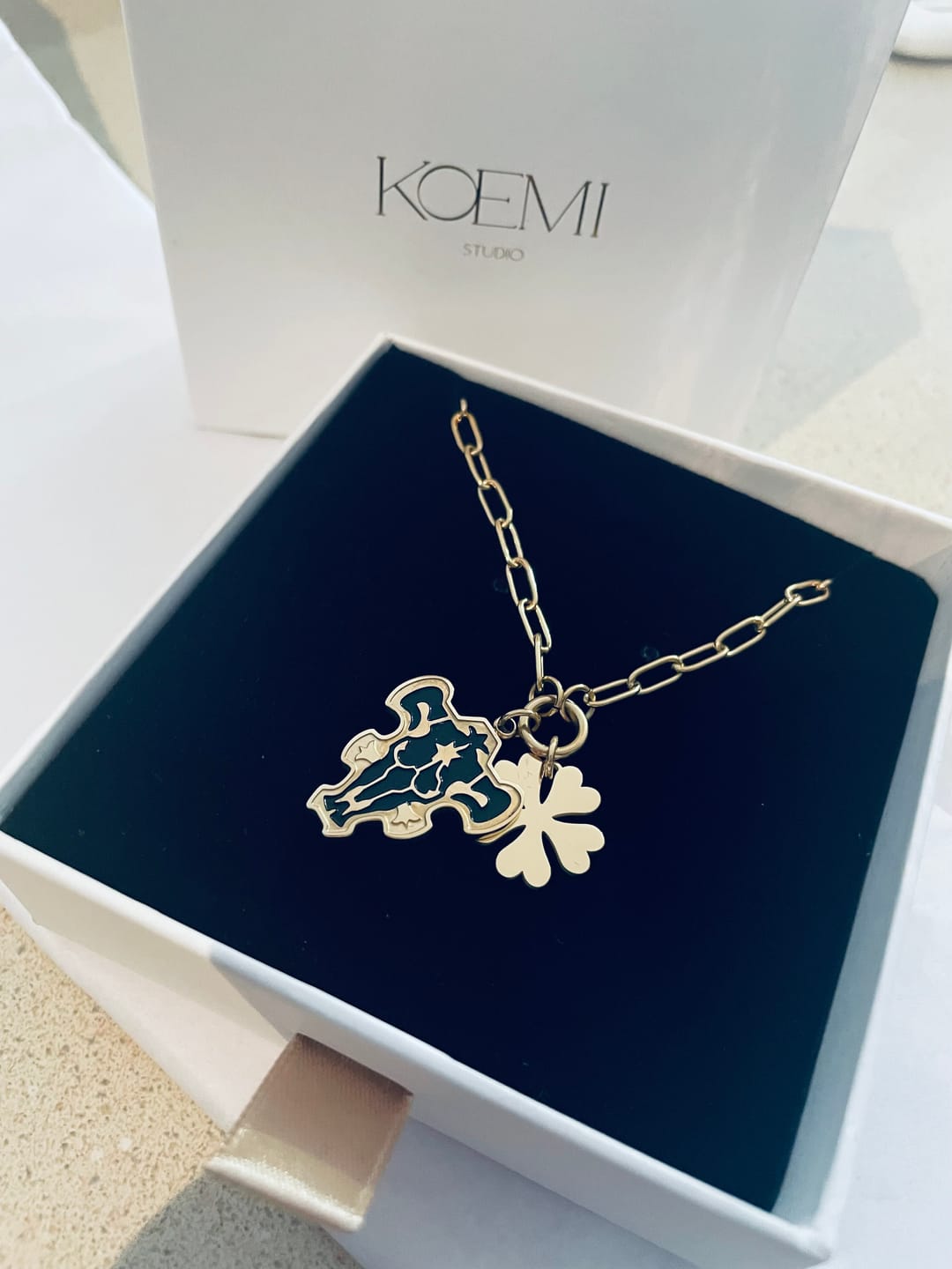 Customer photo review of Black Bulls Charm