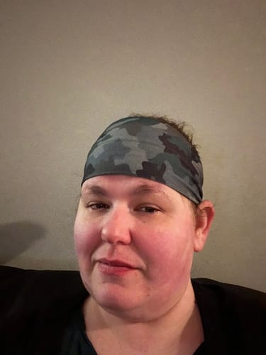 Customer photo review of Butter Soft Knot Headband
