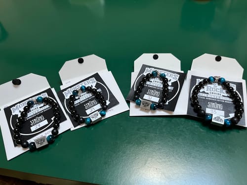 Customer photo review of OFFICIAL MONSTERS OF ROCK CRUISE BRACELET 2024