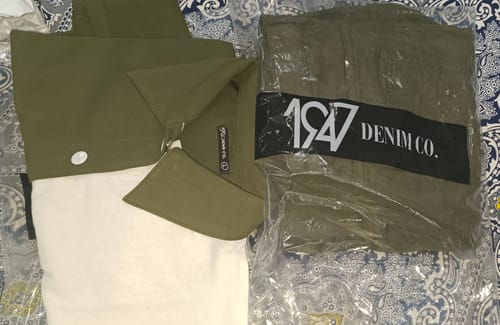 Customer photo review of Olive Cargo Co'ord Set
