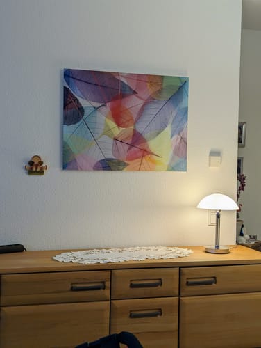 Customer photo review of Halterung - Haftbleche-Set