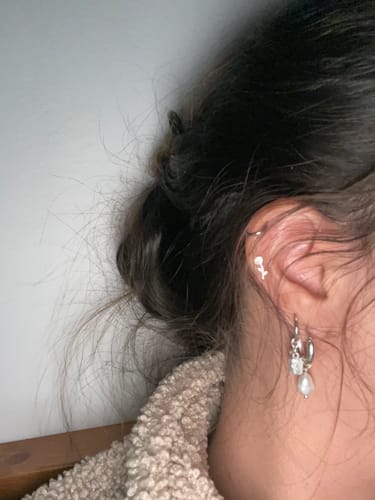 Customer photo review of Amy Earring Set