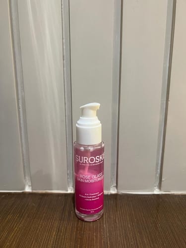 Customer photo review of Rose Glass - Hydration Moisturizer with Copper Peptides & Ceramides