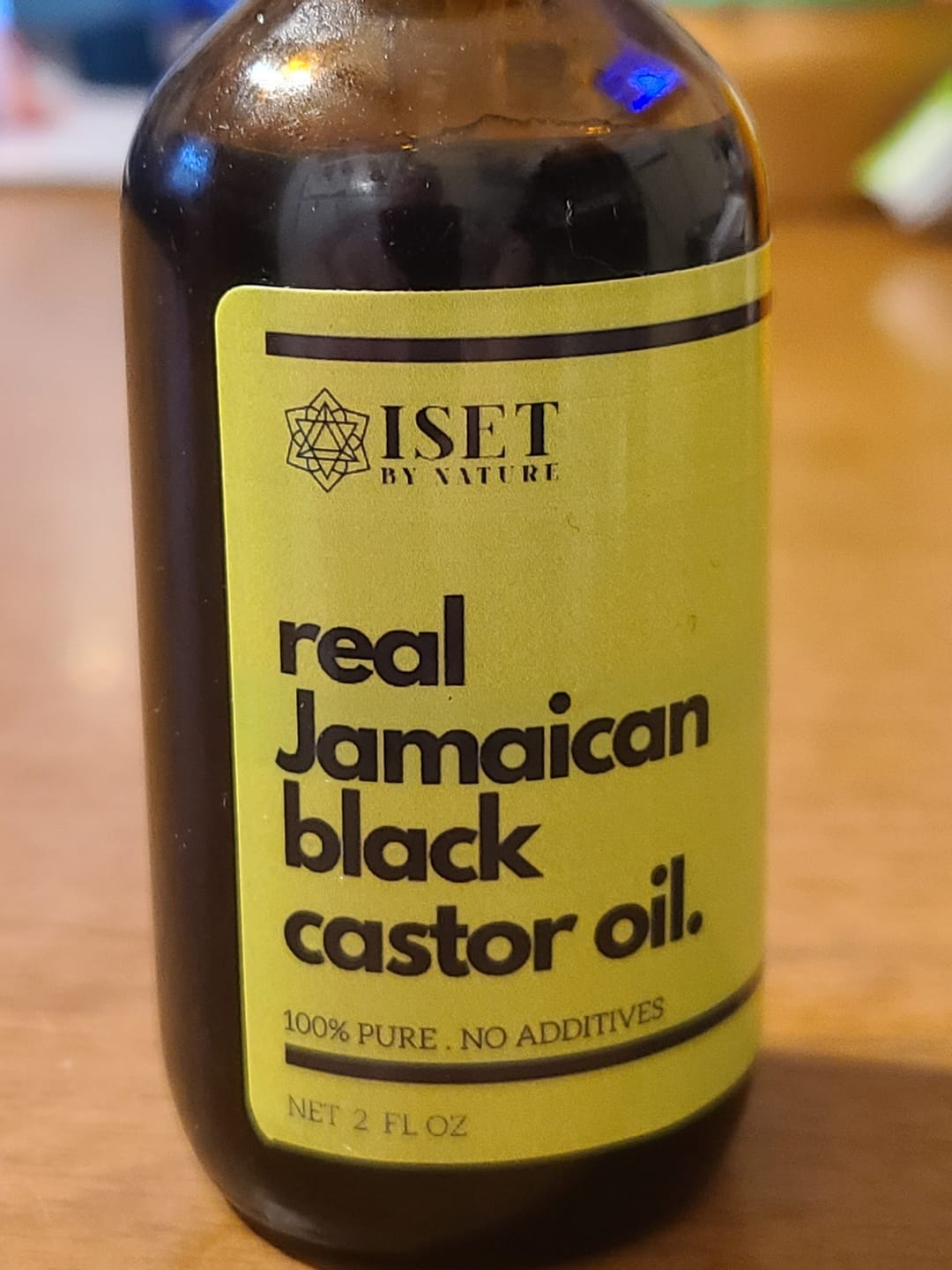 Customer photo review of Pure Jamaican Black Castor Oil | Raw Unrefined | Organic | Handmade in Jamaica