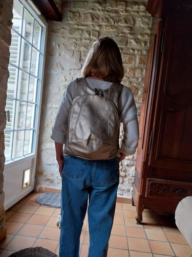 Customer photo review of Sac à dos Original. Sécurisé et Végane