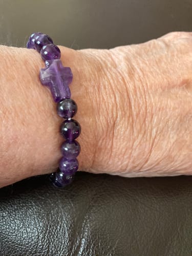 Customer photo review of ' Thou Art with Me ' - Amethyst