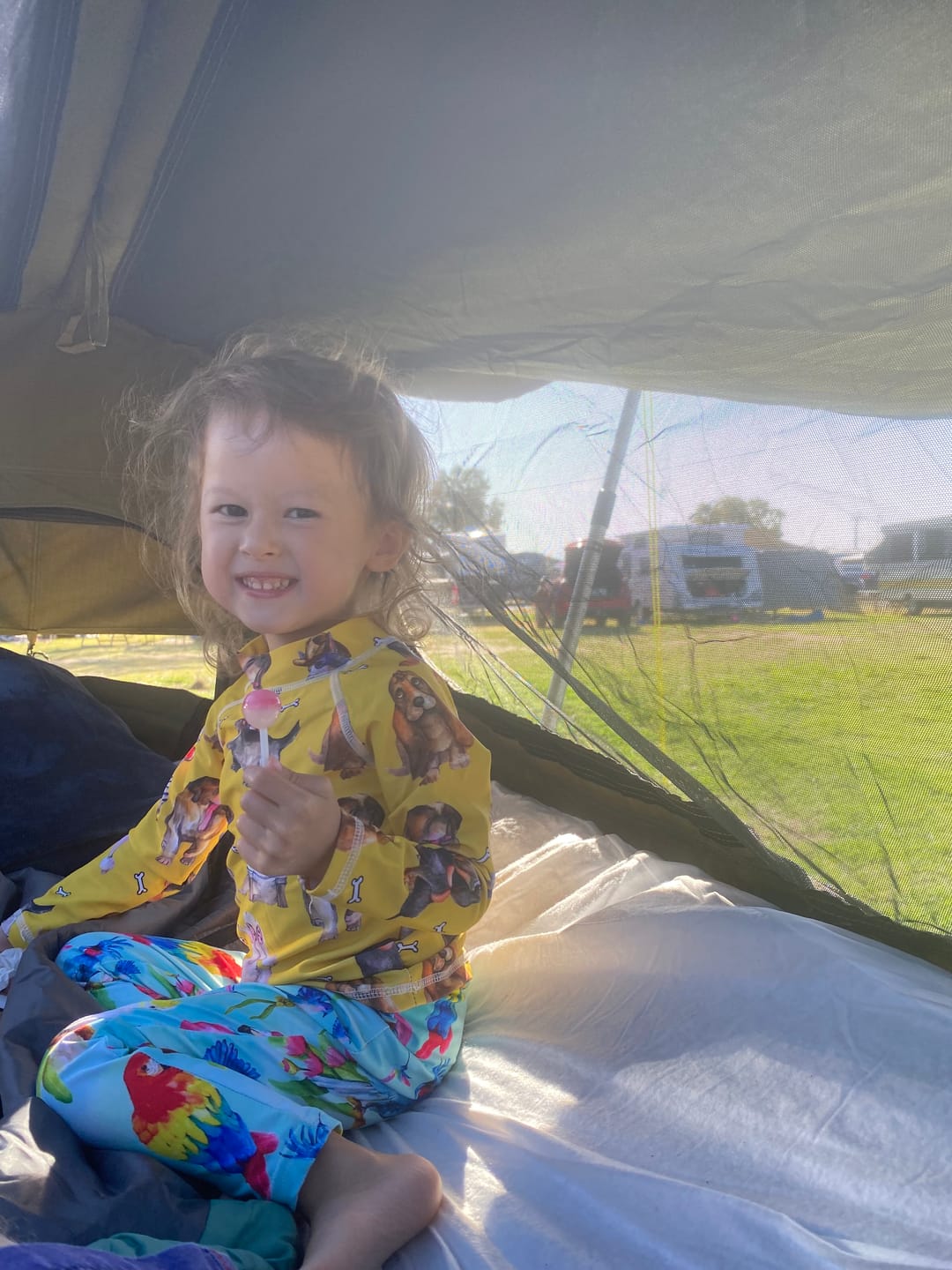 Customer photo review of Cockatiel Kids' Rash Top