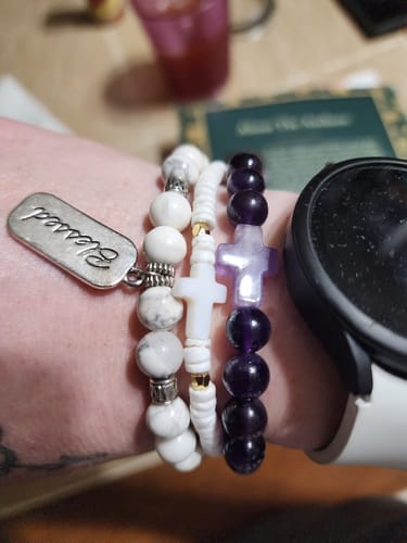 Customer photo review of ' Thou Art with Me ' - Amethyst