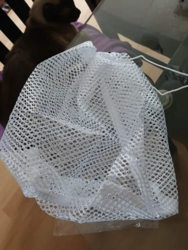 Customer photo review of Laundry Bag Mesh Storage Wash Machine