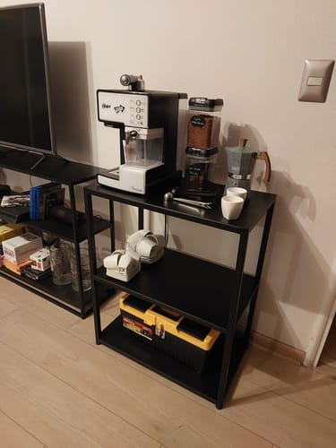 Customer photo review of Repisa 60 Metal BLACK