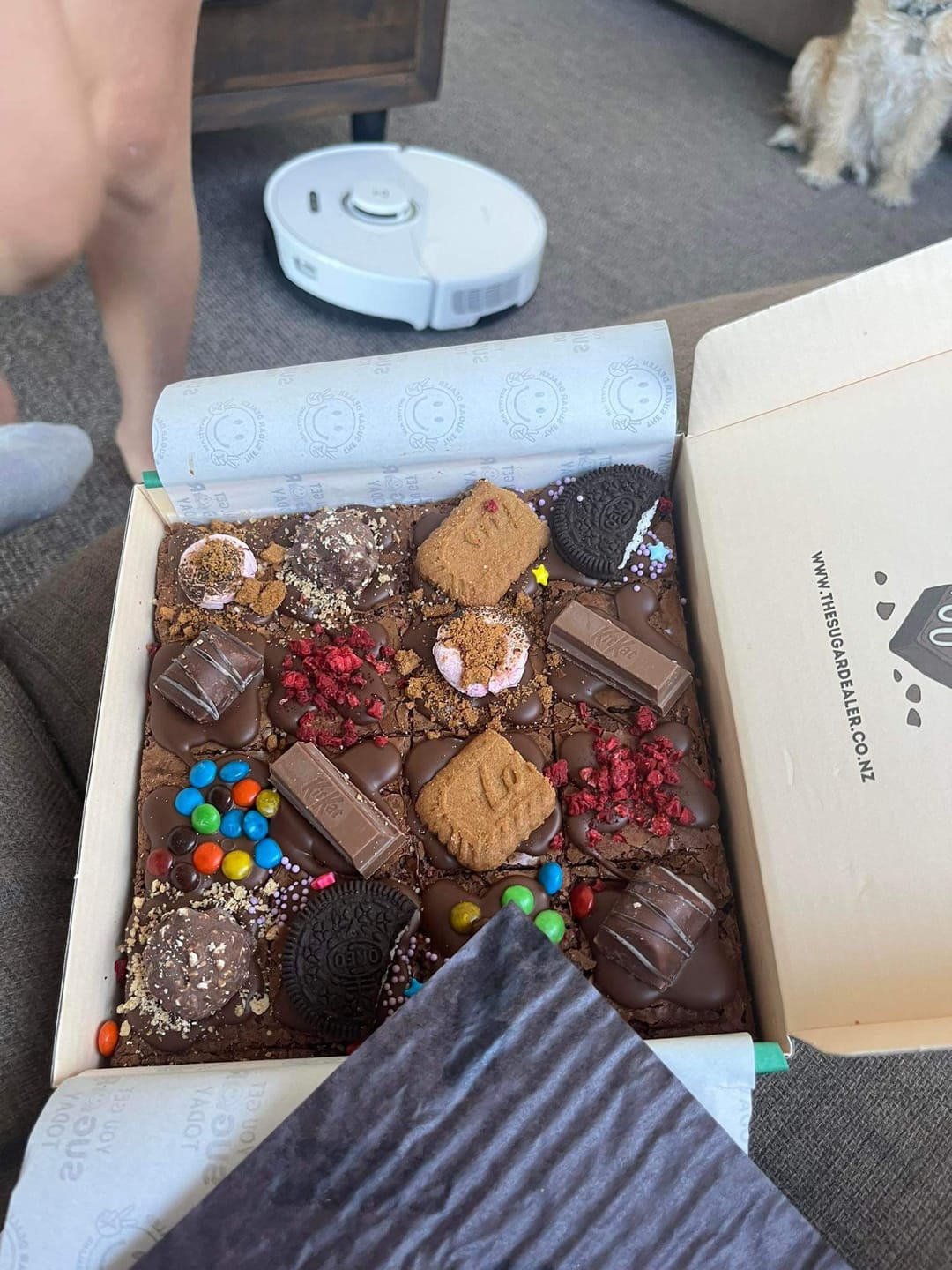 Customer photo review of Mixed assortment brownie