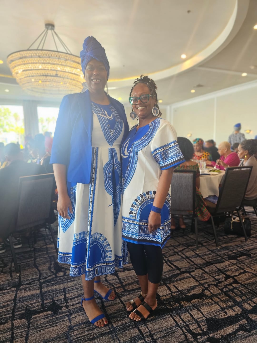 Customer photo review of Dashiki Shirt- Zeta Phi Beta