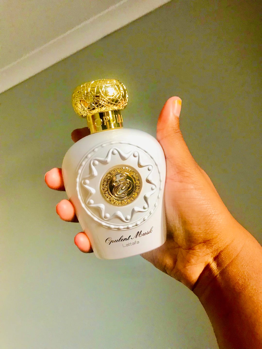 Customer photo review of Opulent Musc Lattafa Perfumes EDP 100ml