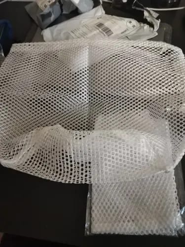 Customer photo review of Laundry Bag Mesh Storage Wash Machine