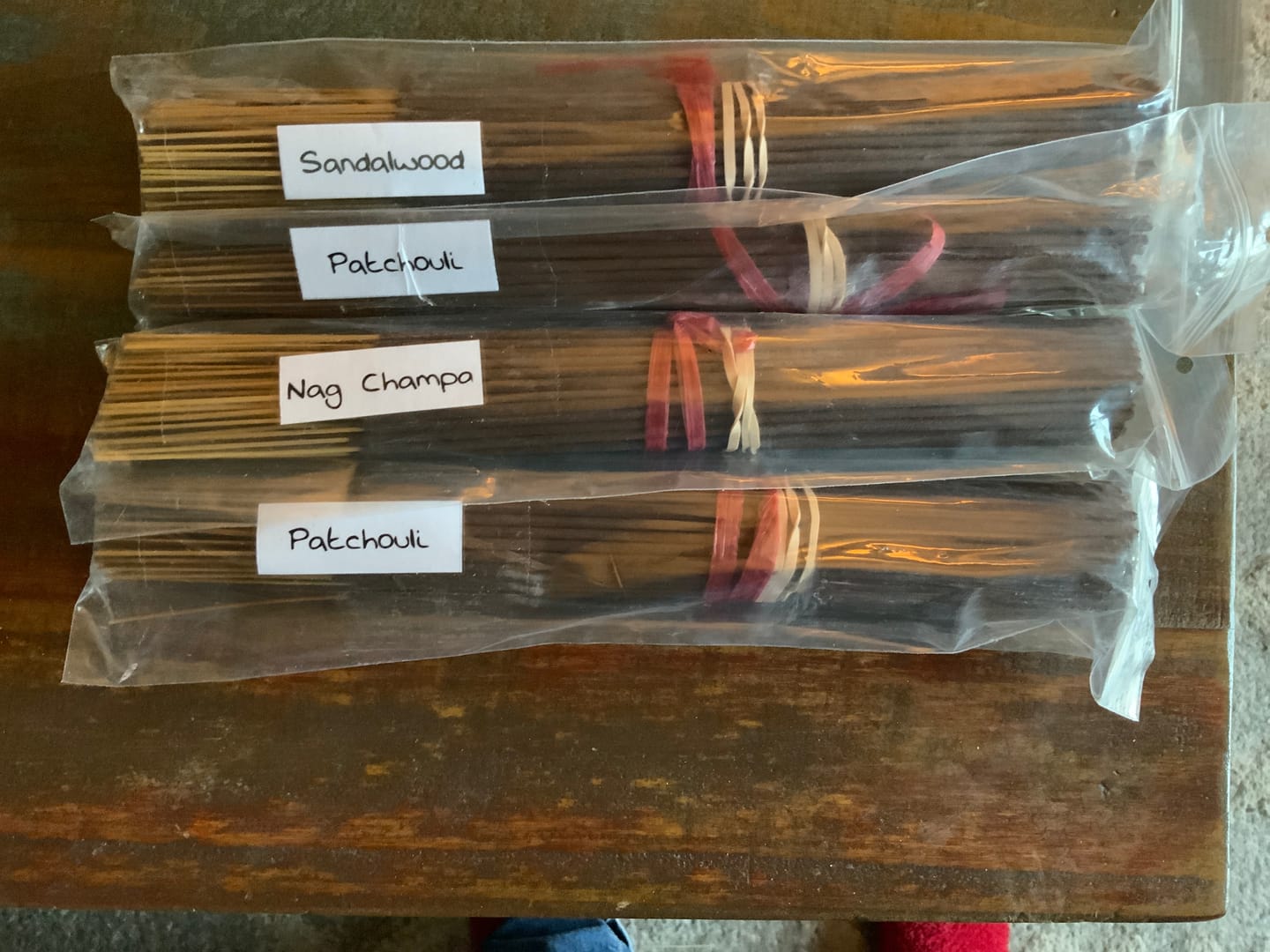 Customer photo review of Fresh Dipped Incense Sticks