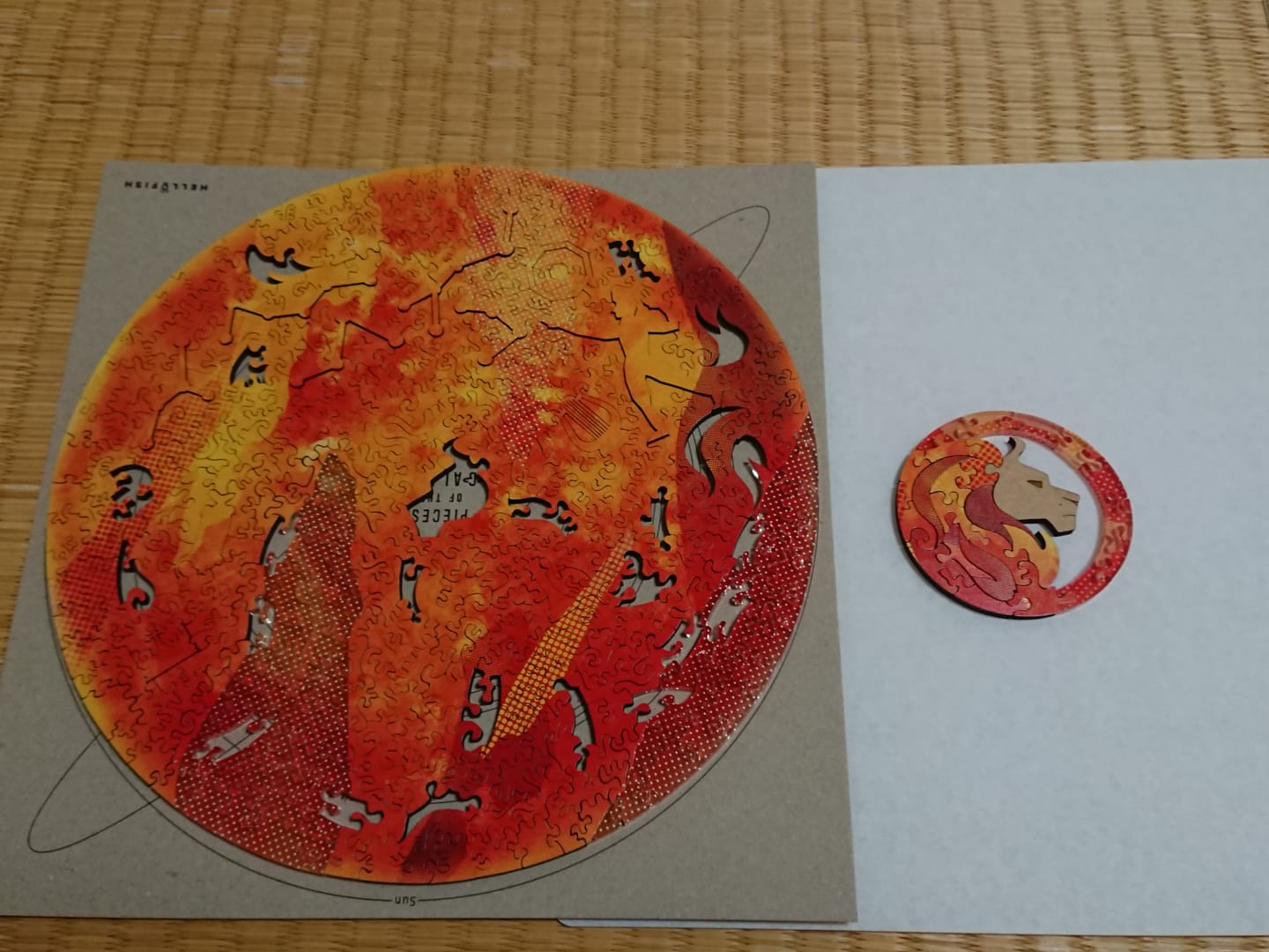 Customer photo review of SUN 太陽と専用フレームセット
