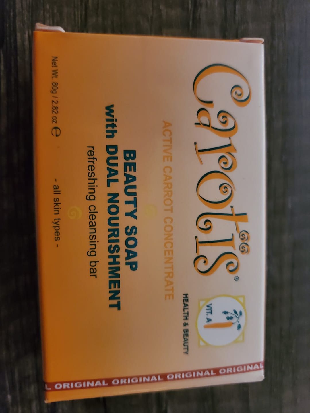 Customer photo review of Carotis Exfoliating Soap - 200g / 7 fl oz