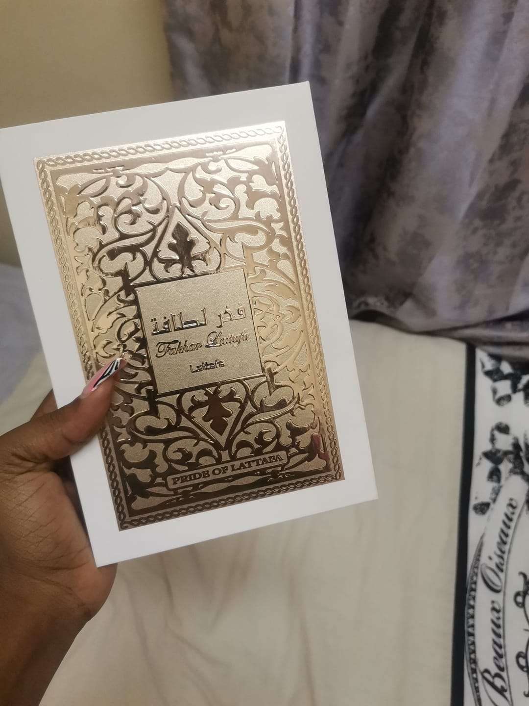 Customer photo review of Fakhar Femme 100ml Eau De Parfum