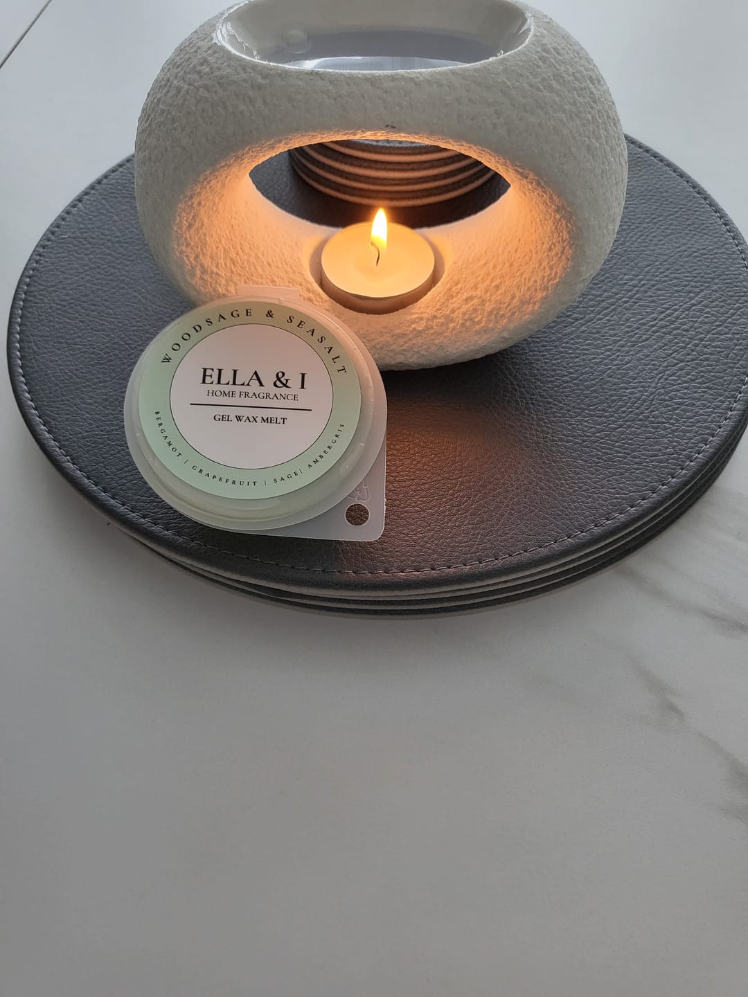 Customer photo review of Woodsage & Sea Salt Gel Melt