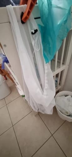 Customer photo review of Laundry Bag Mesh Storage Wash Machine