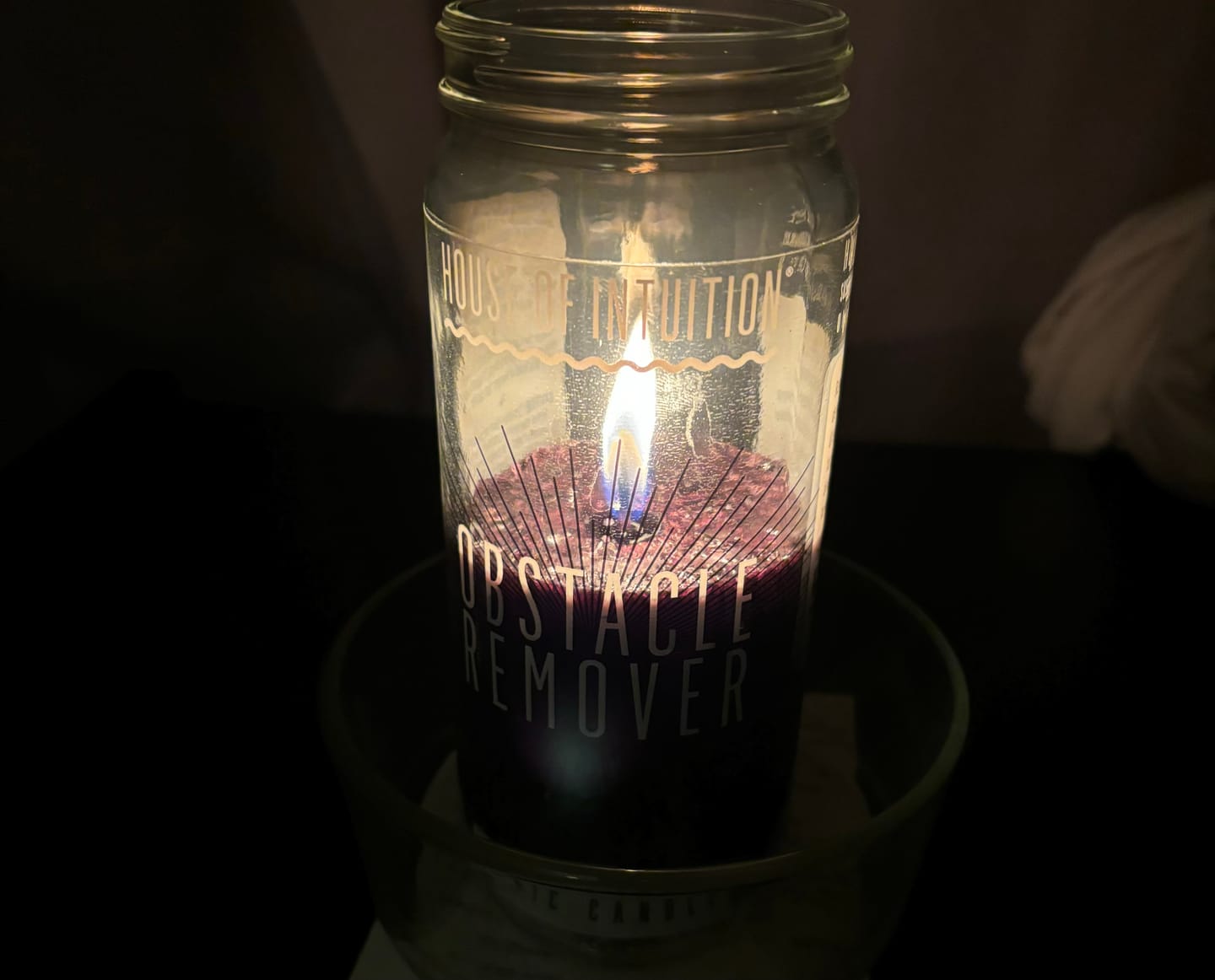Customer photo review of Obstacle Remover Magic Candle