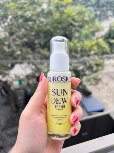 Customer photo review of SunDew - SPF 55 PA++++ Sunscreen