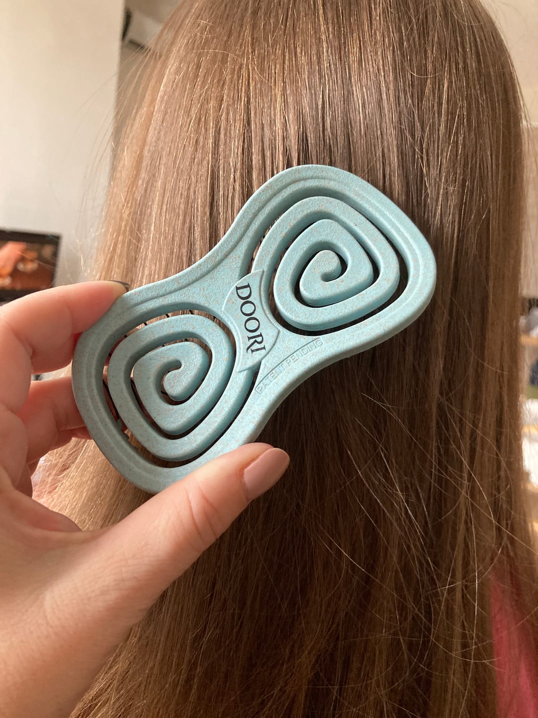 Customer photo review of Компактна Масажна ЕКО четка Doori Compact Аква