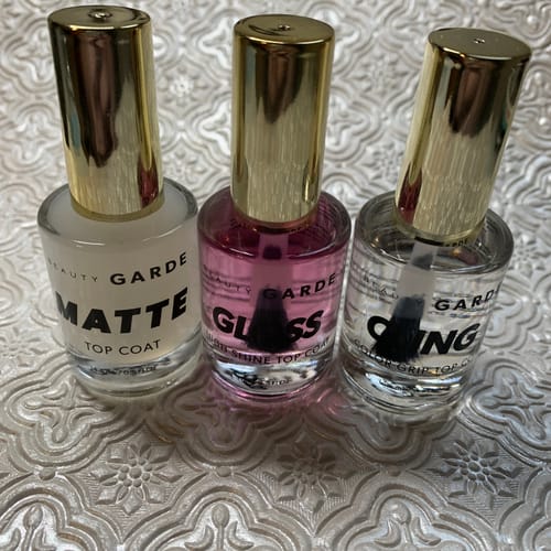 Customer photo review of Top Coat Trio