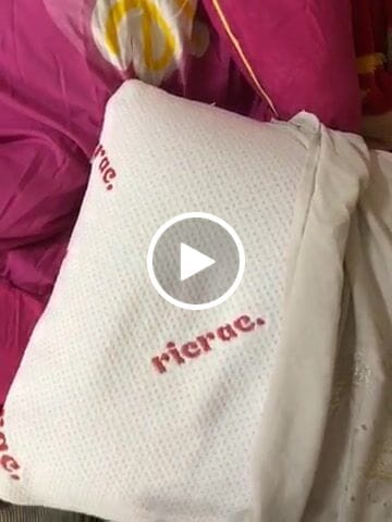 Customer video review of Cooling Memory Foam Gel Pillow- Soft