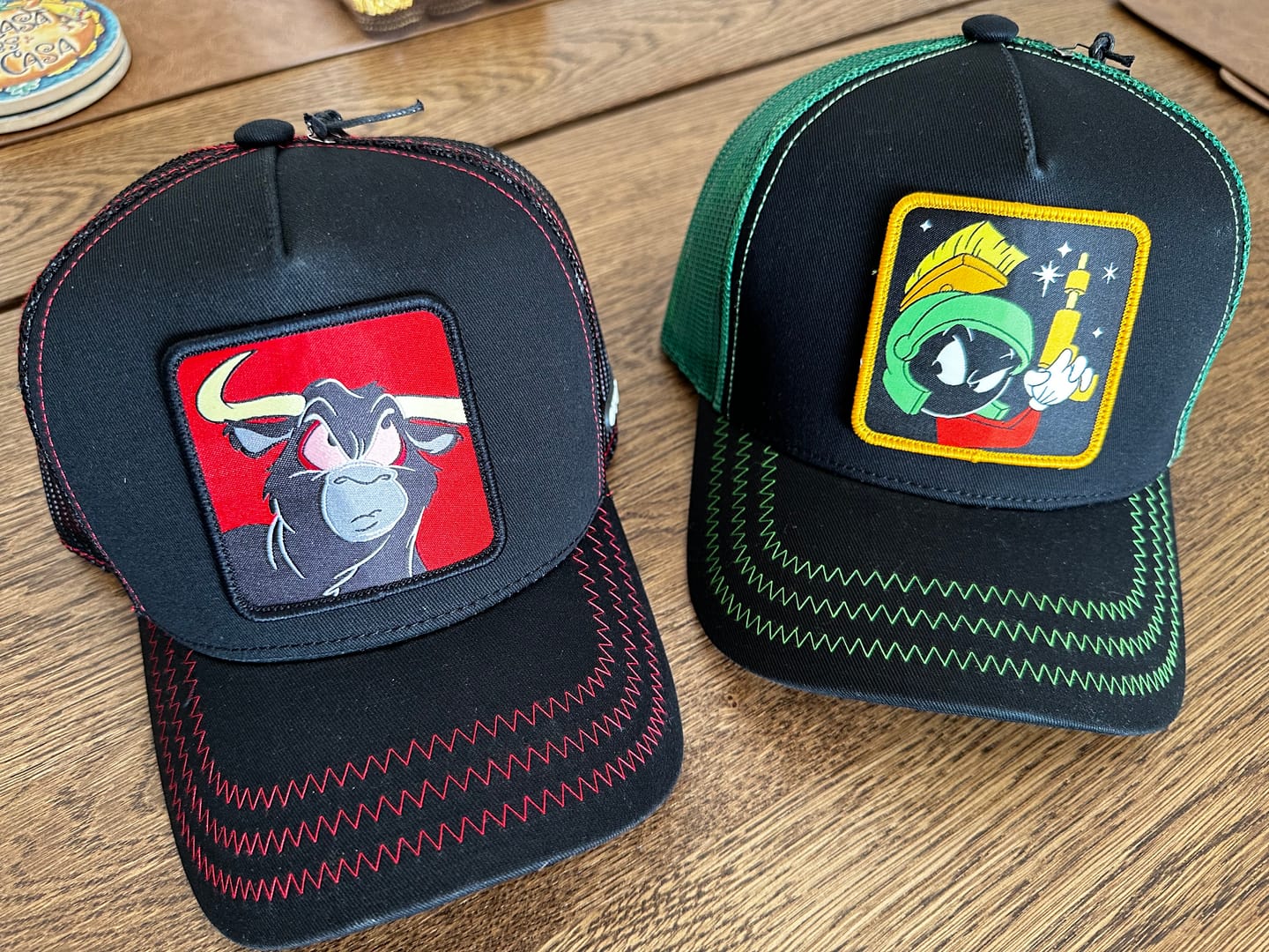 Customer photo review of OVERLORD X Looney Tunes: Toro the Bull Trucker Cap