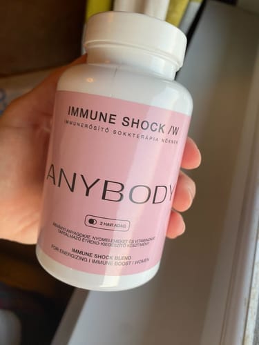 Customer photo review of Anybody IMMUNE SHOCK Nőknek 60x Kúra
