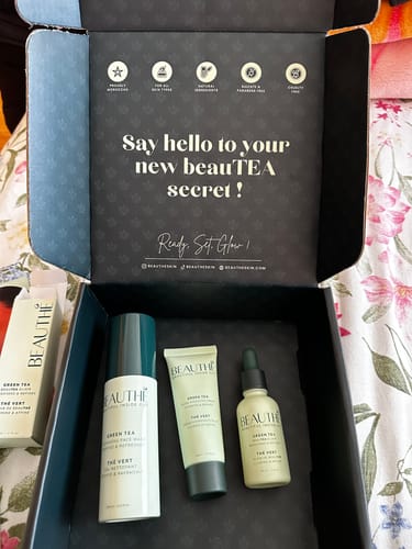 Customer photo review of Gamme Complète : Crème + Gel + Sérum