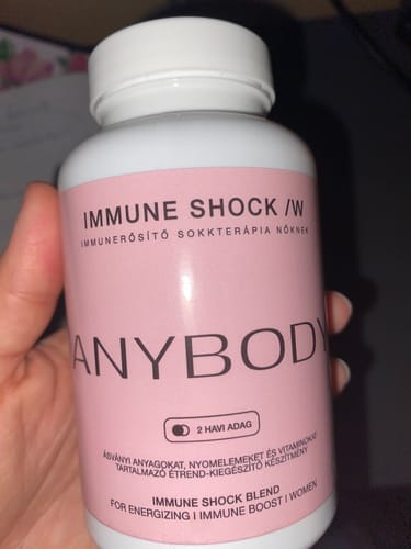 Customer photo review of Anybody IMMUNE SHOCK Nőknek 60x Kúra