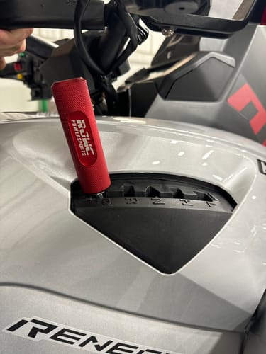 Customer photo review of El'Patron Billet Aluminum shifter