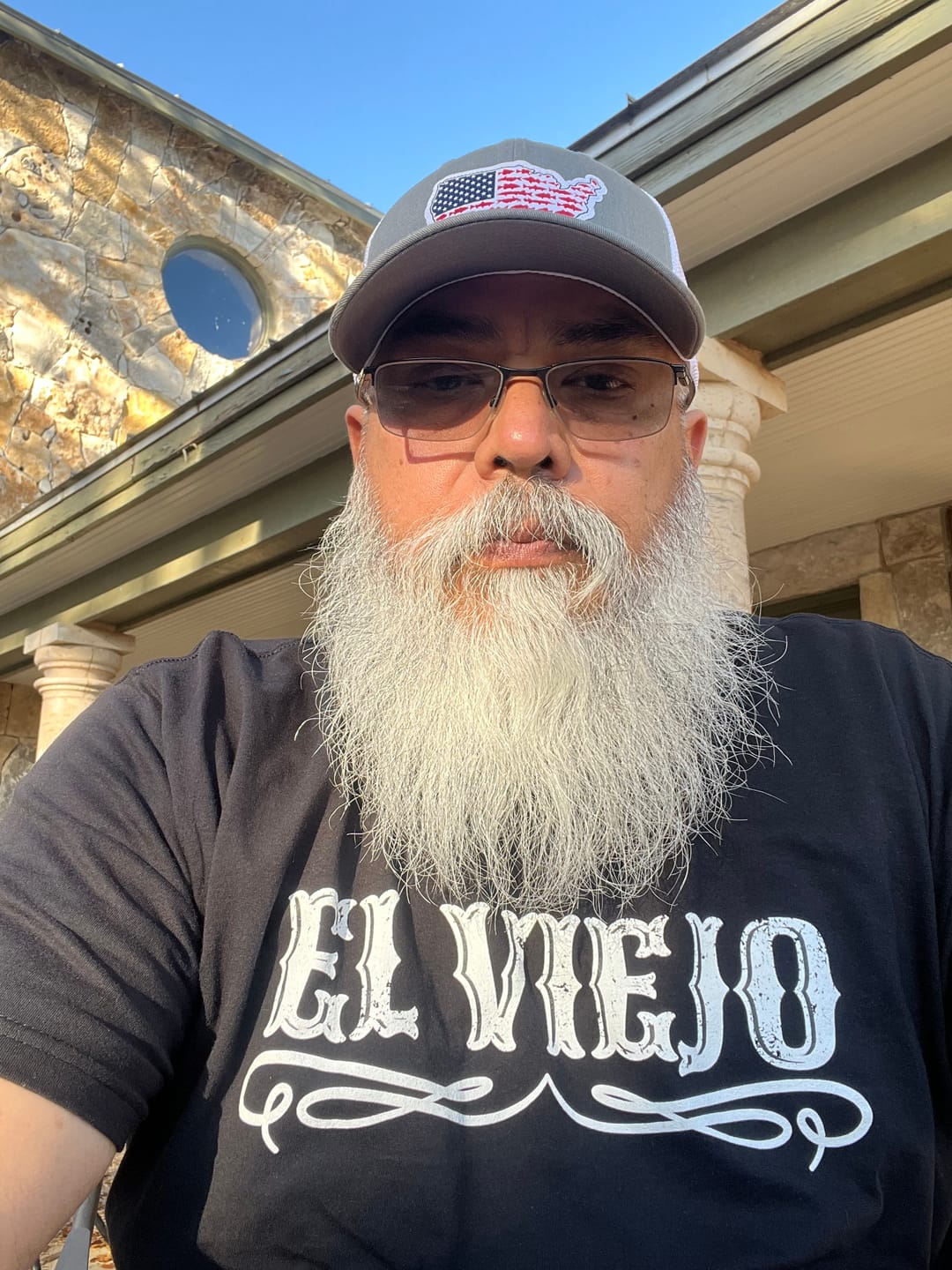 Customer photo review of The Original El Viejo Old School Tee