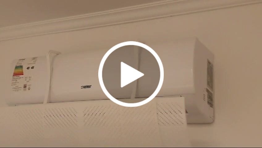 Customer video review of Deflector Disperser para Aire Acondicionado Milhome