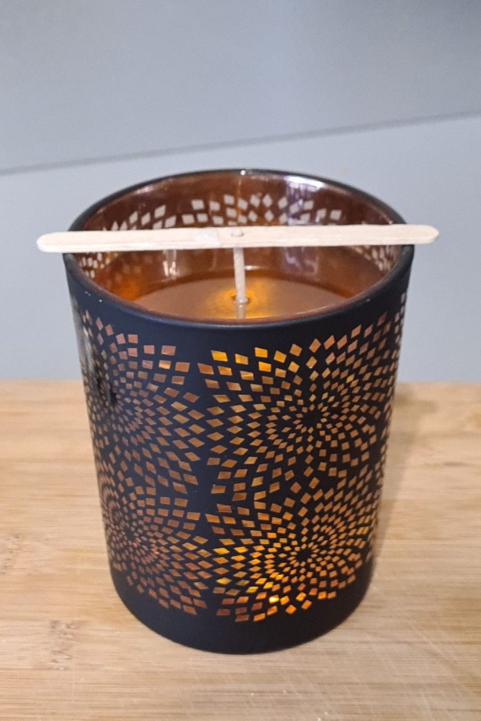 Customer photo review of Recharge Bougie Parfumée Ambre