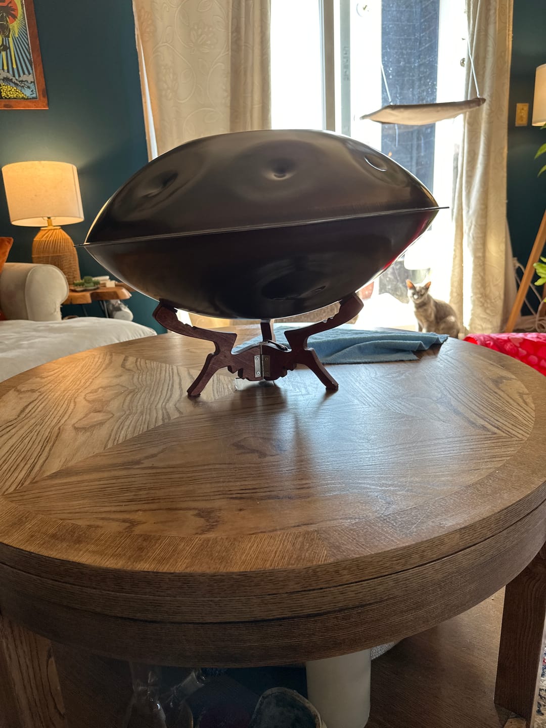 Customer photo review of Katanui Floorstand Handpanständer