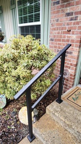 Customer photo review of Stair Handrail Kit