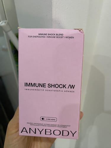 Customer photo review of Anybody IMMUNE SHOCK Nőknek 60x Kúra