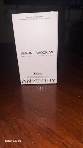 Customer photo review of Anybody IMMUNE SHOCK Nőknek 60x Kúra